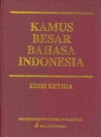 Image of KAMUS BESAR BAHASA INDONESIA